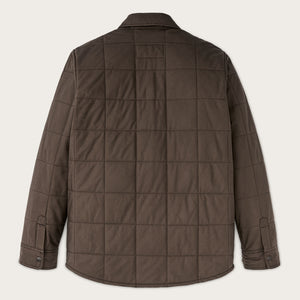 Surchemise jac-shirt matelassée cover cloth par Filson | Slate black (Brown)