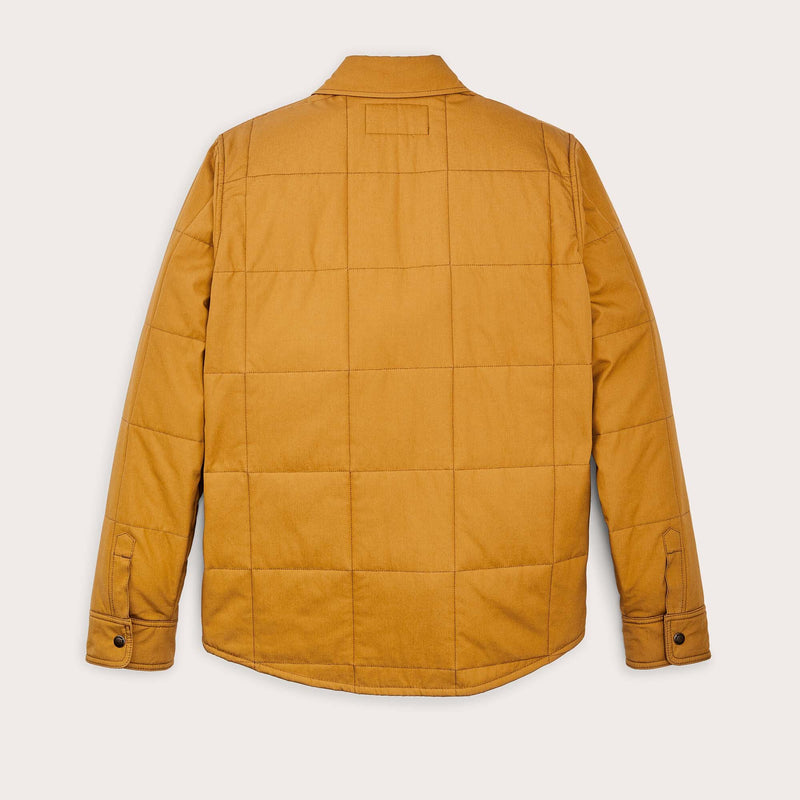 Cover cloth quilted jac-shirt von Filson | Yellow ochre (Yellow)