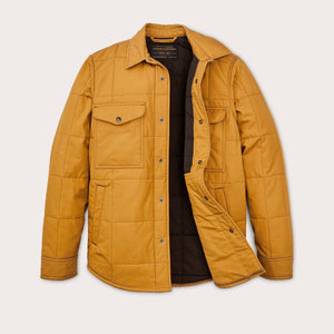 Cover cloth quilted jac-shirt von Filson | Yellow ochre (Yellow)