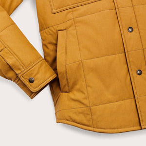 Cover cloth quilted jac-shirt von Filson | Yellow ochre (Yellow)