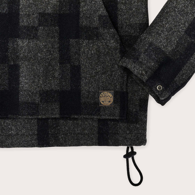 Mackinaw wool anorak von Filson | Charcoal blac (Gray)