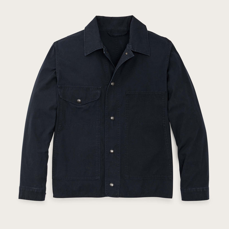 Safari cloth jacket by Filson | Anthracite (Blue)