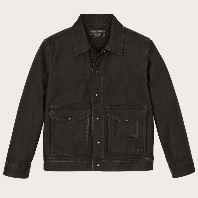 Jungle cloth work jacket by Filson | Cinder (Gray)