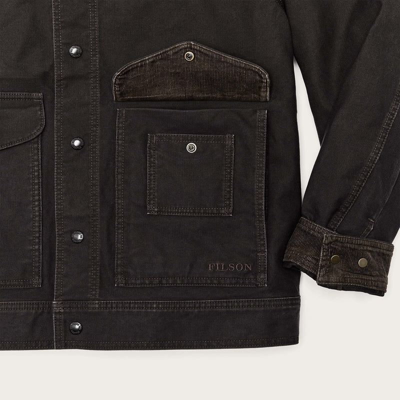 Jungle cloth work jacket von Filson | Cinder (Gray)