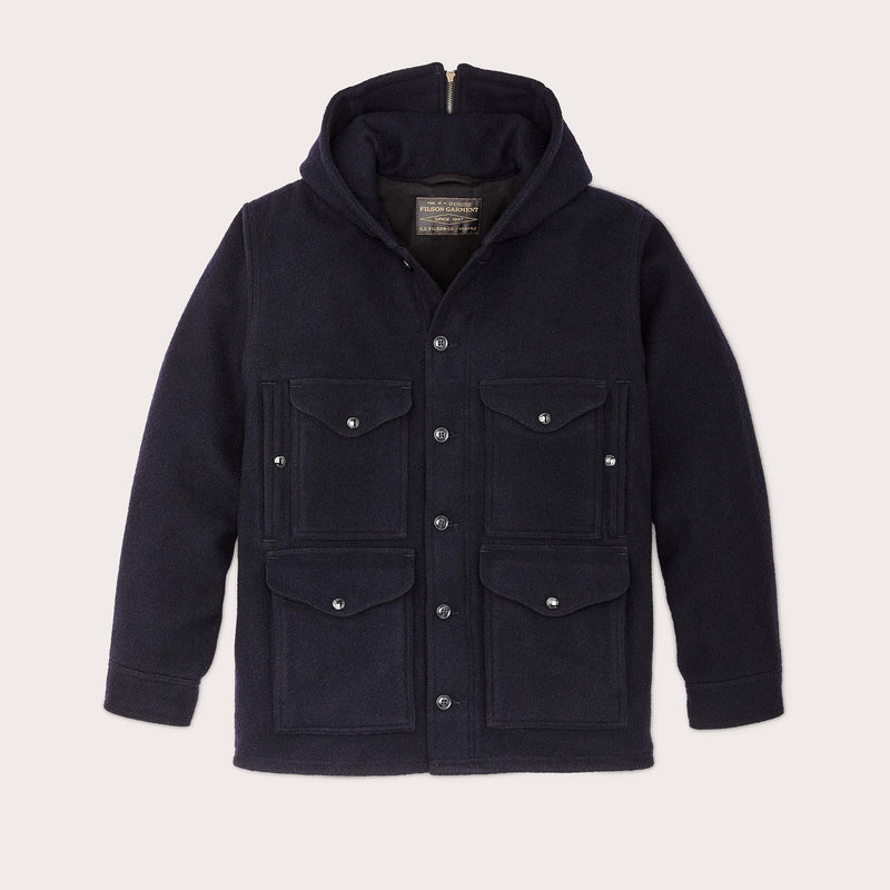 Mackinaw wool hooded cruiser jacket von Filson | Dark navy (Blue)