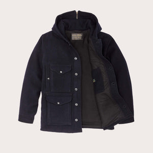 Mackinaw wool hooded cruiser jacket von Filson | Dark navy (Blue)