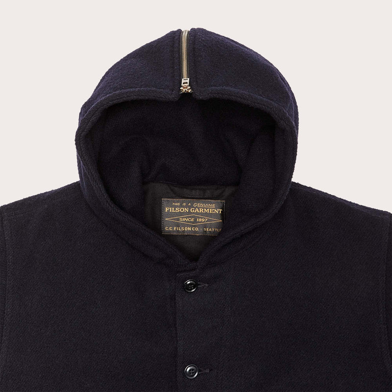 Mackinaw wool hooded cruiser jacket von Filson | Dark navy (Blue)