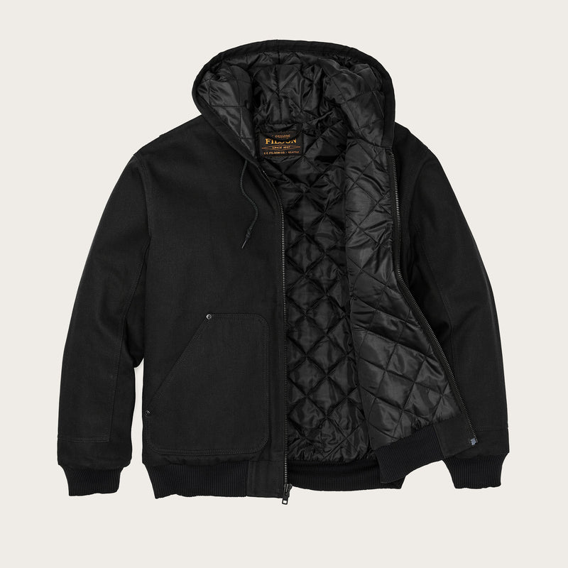 Worksmith insulated bomber jacket von Filson | Black (Black)