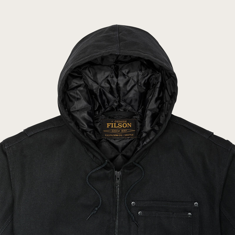 Worksmith insulated bomber jacket von Filson | Black (Black)