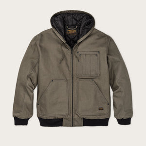 Worksmith insulated bomber jacket von Filson | Tarmac (Gray)