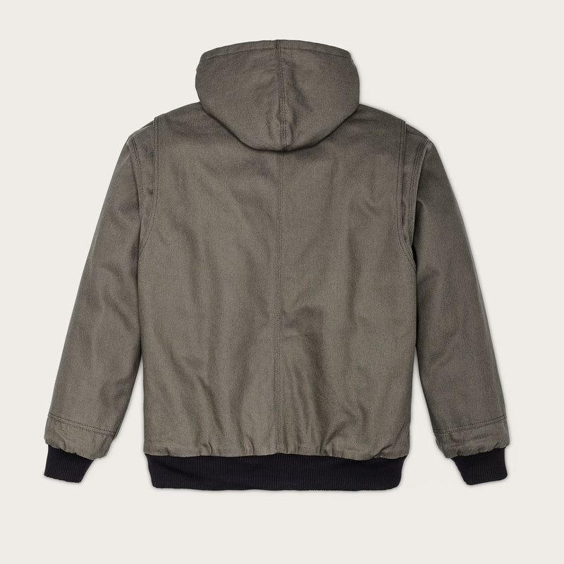 Worksmith insulated bomber jacket von Filson | Tarmac (Gray)