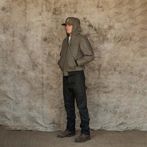 Worksmith insulated bomber jacket von Filson | Tarmac (Gray)