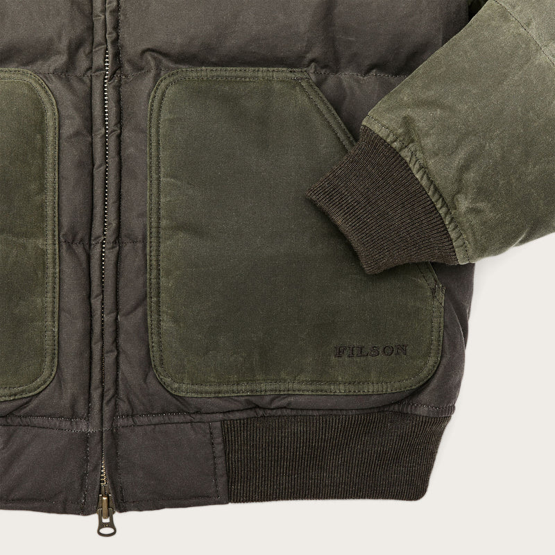 Down bomber jacket von Filson | Otter green (Green)