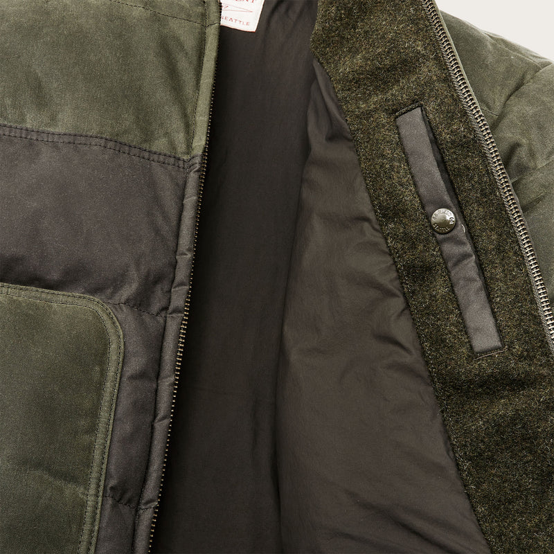 Down bomber jacket von Filson | Otter green (Green)