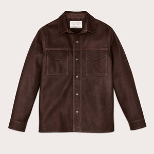 Full grain leather jac-shirt von Filson | Brown (Brown)