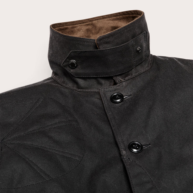 Tin cloth hunting jacket von Filson | Cinder (Gray)