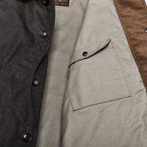 Tin cloth hunting jacket von Filson | Cinder (Gray)