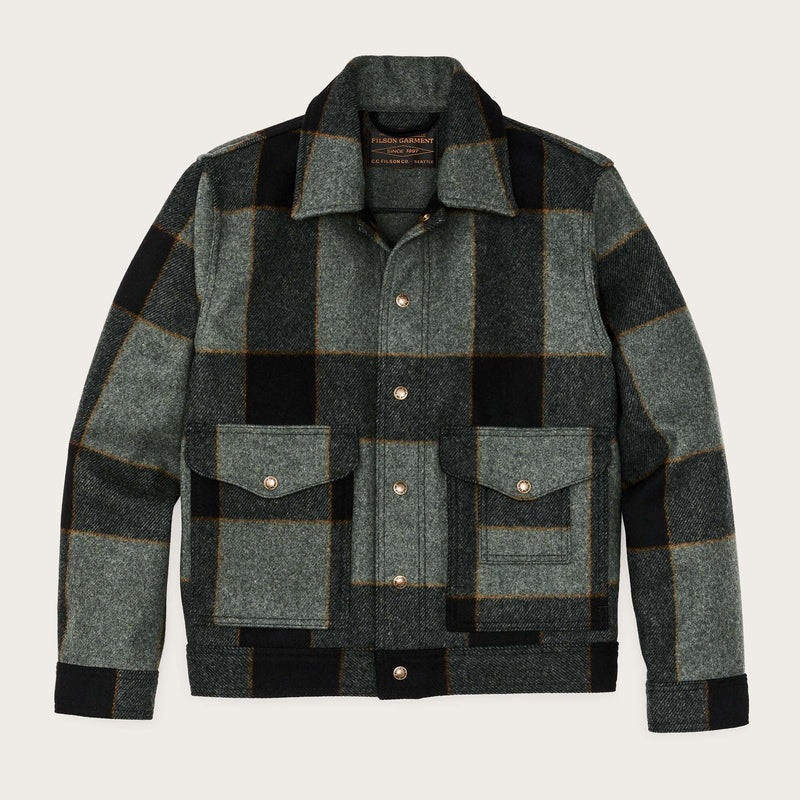 Mackinaw wool work jacket von Filson | Graystone black (Gray)