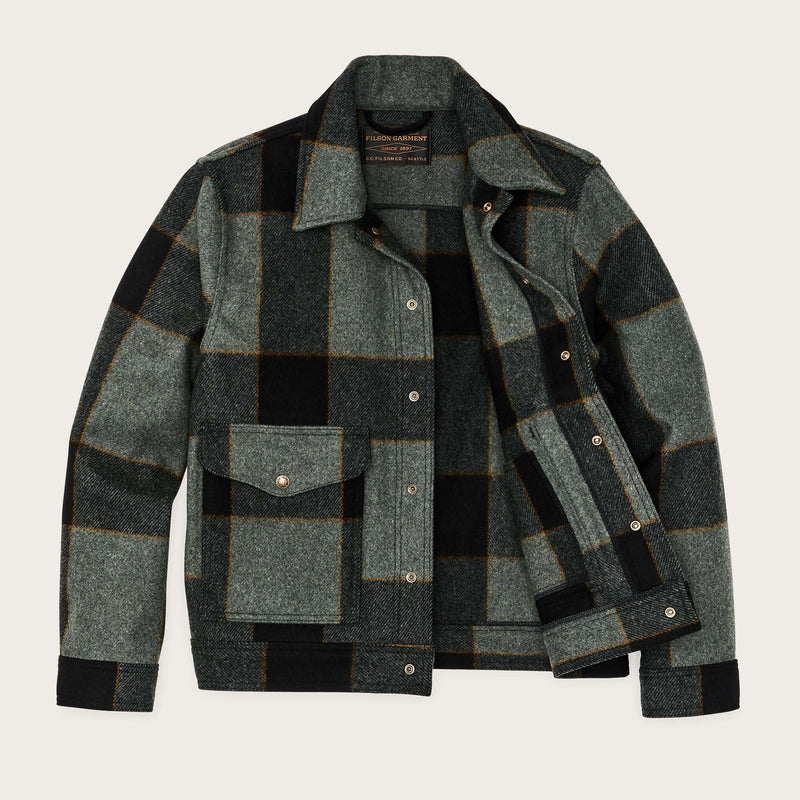 Mackinaw wool work jacket von Filson | Graystone black (Gray)