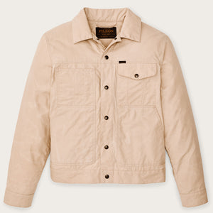 Dry wax short cruiser jacket by Filson | Quail tan (Beige)