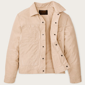 Dry wax short cruiser jacket by Filson | Quail tan (Beige)