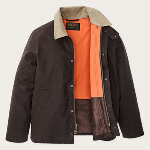 Dry wax short field jacket by Filson | Dark brown (Brown)