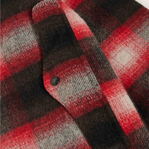 Knitted wool cruiser by Filson | Red/black plaid (Red)