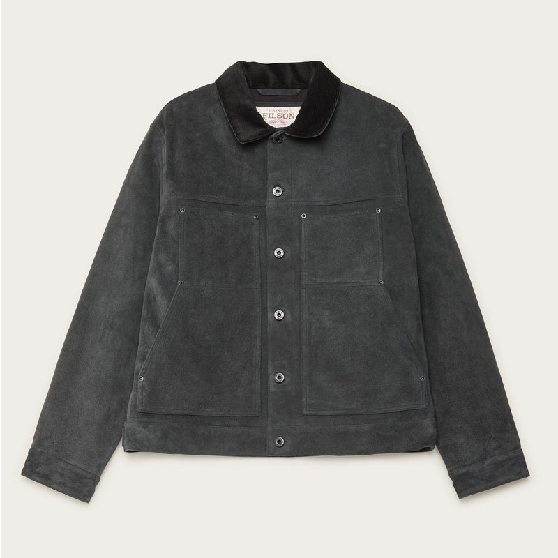 Suede short cruiser by Filson | Smoke (Brown)