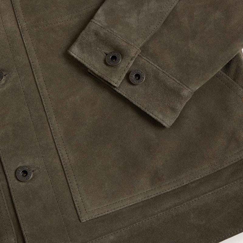 Suede short cruiser von Filson | Otter green (Green)