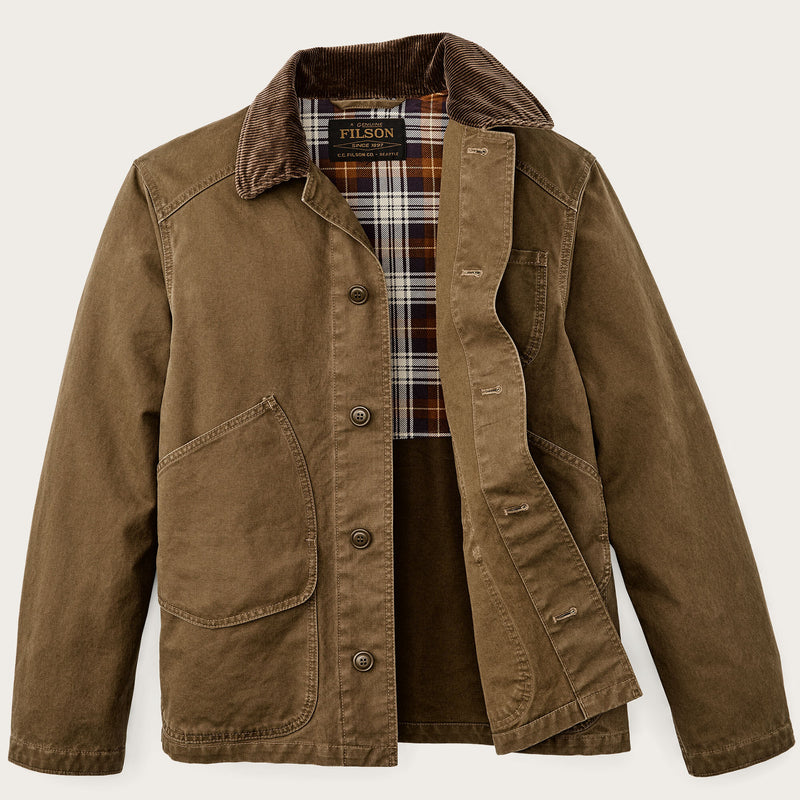 Giacca outfitter in tela di Filson | Kangaroo (Brown)