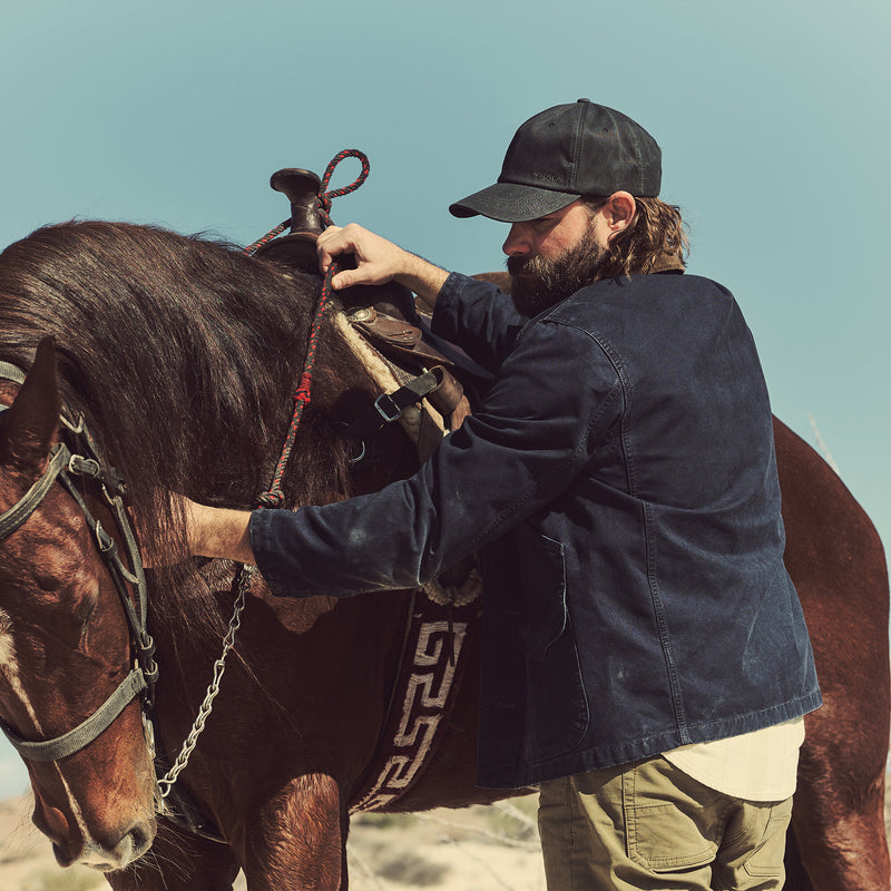 Canvas outfitter jacket by Filson | Blue mussel (Blue)