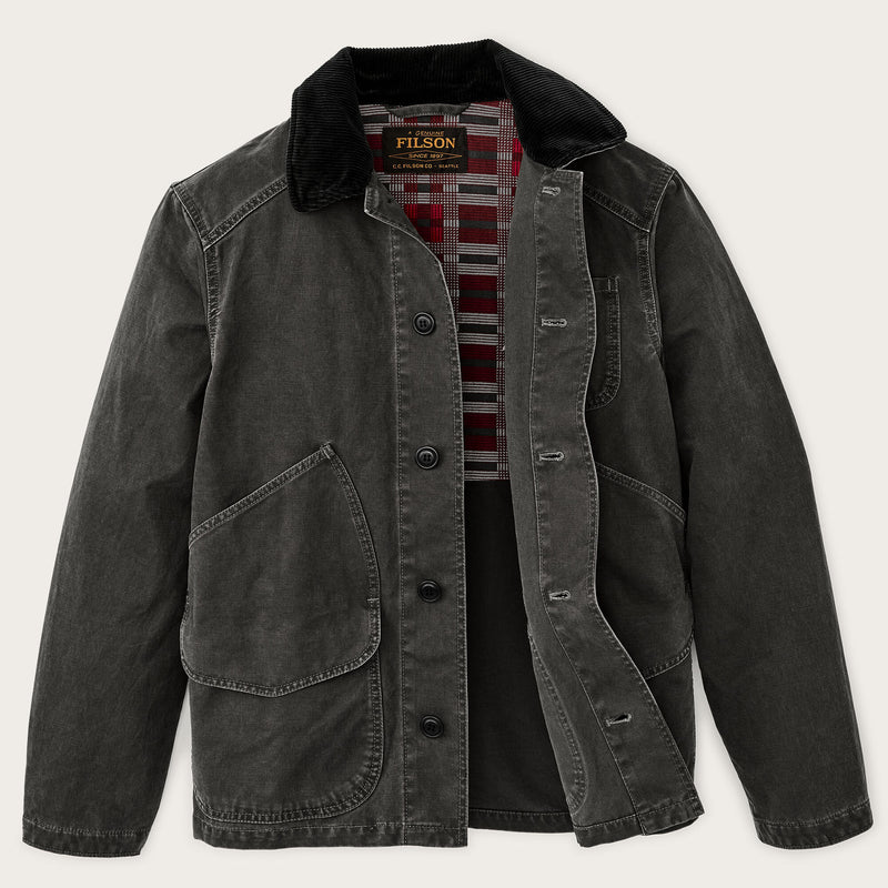 Veste outfitter en toile von Filson | Peat (Grey)