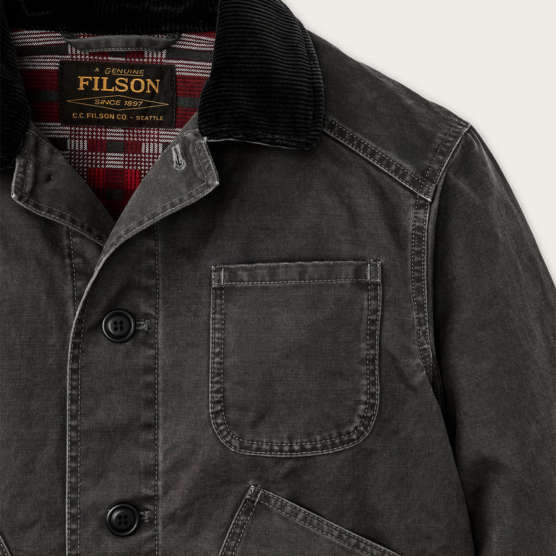 Veste outfitter en toile von Filson | Peat (Grey)