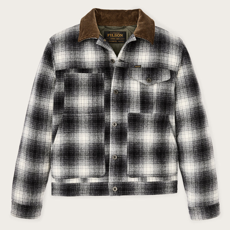 Veste cruiser spokane courte isolante par Filson | Charcoal ombre (Gray)