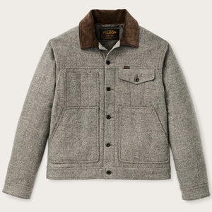 Spokane insulated short cruiser jacket by Filson | Vintage heather gray (Gray)