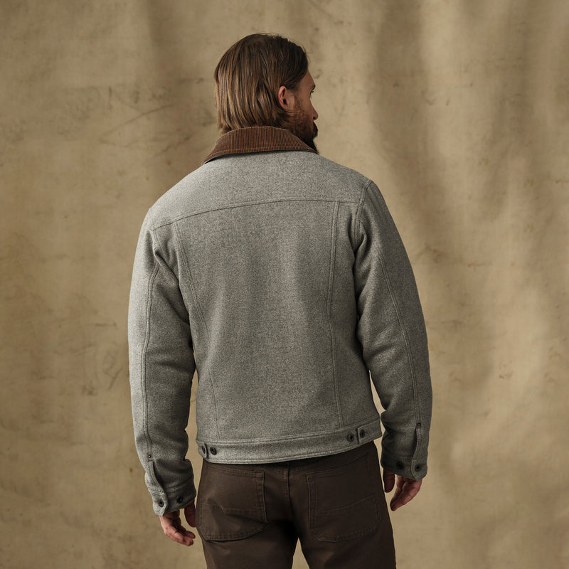 Spokane insulated short cruiser jacket von Filson | Vintage heather gray (Gray)