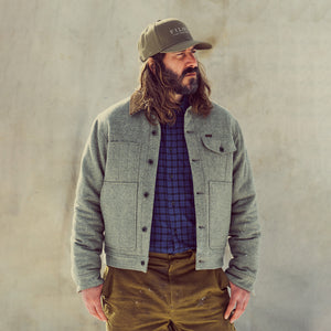 Spokane insulated short cruiser jacket von Filson | Vintage heather gray (Gray)