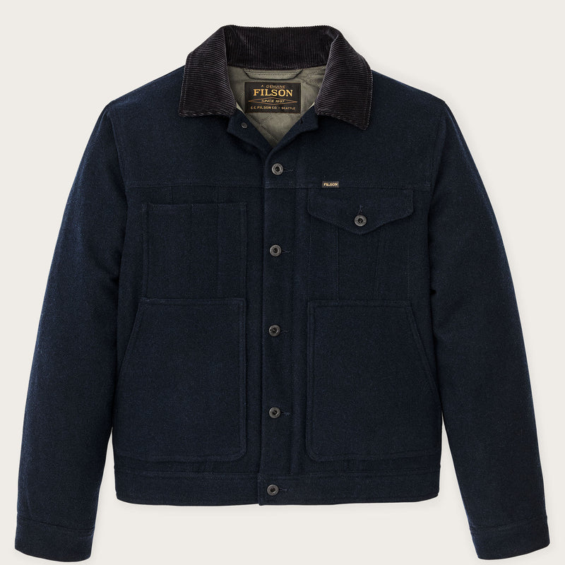 Veste cruiser spokane courte isolante par Filson | Navy (Blue)