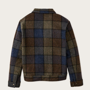 Veste de travail en laine mackinaw von Filson | Blue / brown / gray plaid (Multicolor)