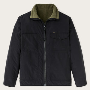 Giacca in pile reversibile di Filson | Dark olive drab (Black)