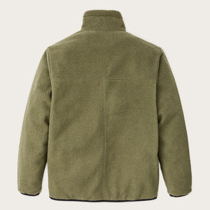 Giacca in pile reversibile di Filson | Dark olive drab (Black)