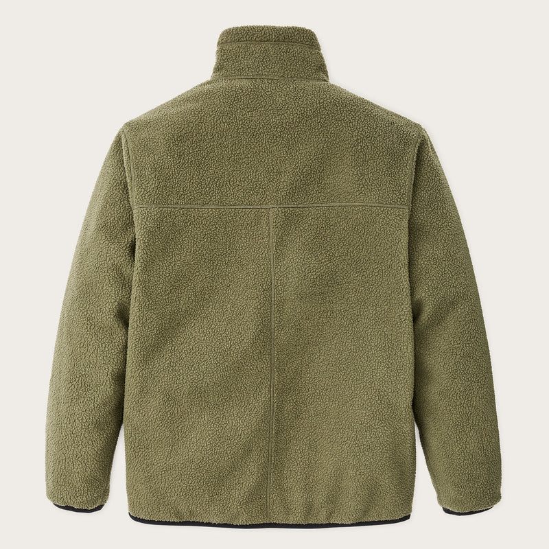 Giacca in pile reversibile di Filson | Dark olive drab (Black)