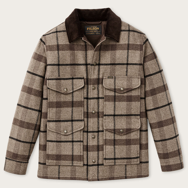 Spokane insulated cruiser by Filson | Brown heather plaid (Brown)