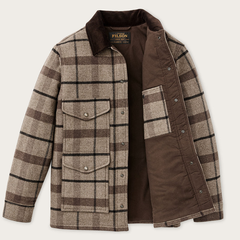 Spokane insulated cruiser by Filson | Brown heather plaid (Brown)