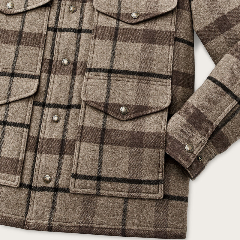 Spokane insulated cruiser by Filson | Brown heather plaid (Brown)