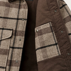 Spokane insulated cruiser by Filson | Brown heather plaid (Brown)