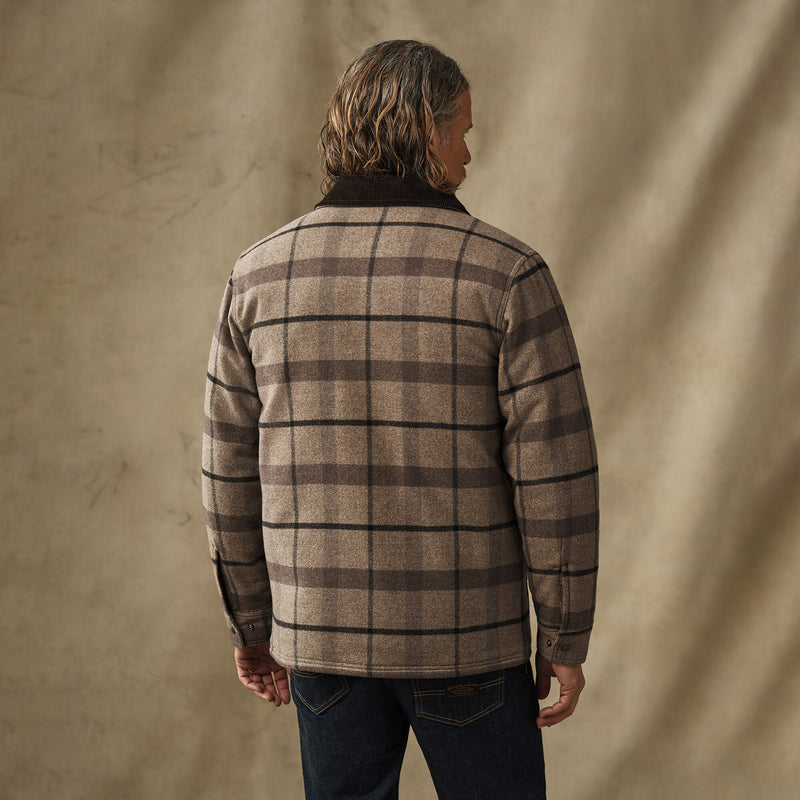 Spokane insulated cruiser von Filson | Brown heather plaid (Brown)