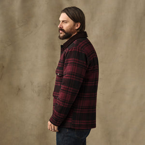 Spokane insulated cruiser von Filson | Port / black plaid (Red)