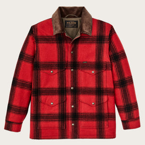 Spokane insulated cruiser by Filson | Red / black windowpa (Red)