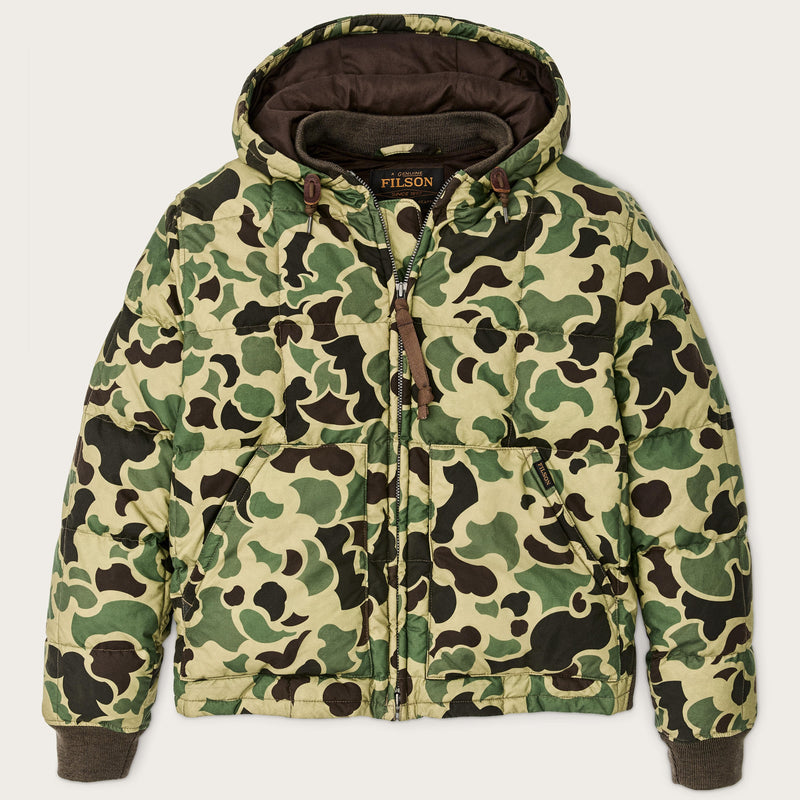 Doudoune cirée par Filson | Tundra shrub camo (Green)